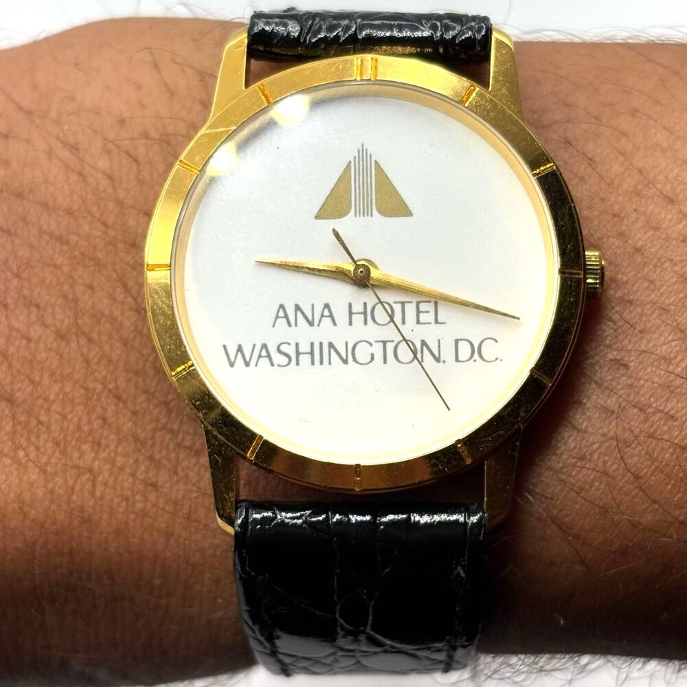 Black Washington Men's Watch